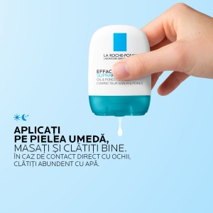 Gel-crema matifiant pentru exces de sebum si pori vizibili Effaclar Supramolecular, 40 ml, La Roche-Posay - Img 10