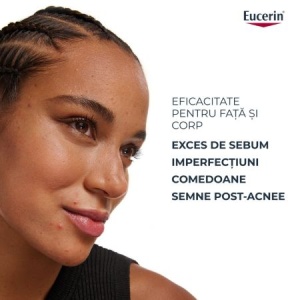 Gel de curatare regenerant cu 2% acid salicilic DermoPure, 150 ml, Eucerin - Img 3