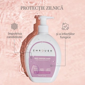 Gel intim antibacterian, 200 ml, Enroush - Img 2
