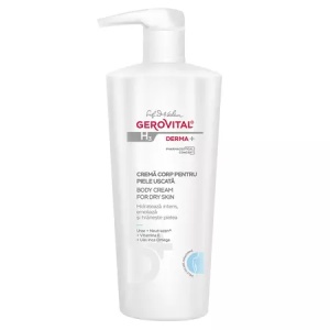 Gerovital H3 Derma+ crema de corp pentru piele uscata, 500 ml