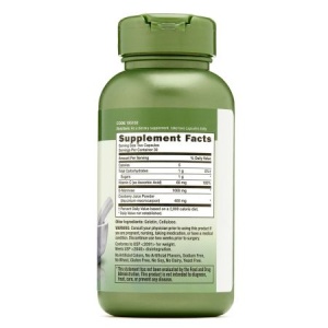 GNC Herbal Plus Merisor si D-Manoza + Vitamina C – 60 Capsule - Img 2