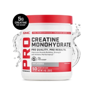 GNC Pro Performance Creatine Monohydrate – 255 g (fără aromă) - Img 2