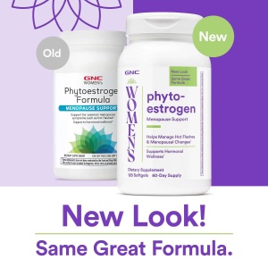 GNC Women's Phytoestrogen Formula, Fitoestrogen Formula pentru femei, 120 capsule - Img 2