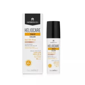 Heliocare 360 Color Gel Oil-Free SPF 50+ nuanta Beige, 50 ml - Img 4