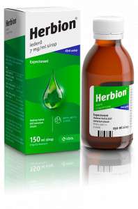 Herbion Iedera sirop expectorant, 7 mg/ml, 150 ml, KRKA