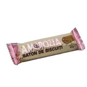 Hiper Ambrozia Baton de Biscuiți fără Zahăr, 65 g - Img 3