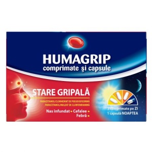 Humagrip 12 comprimate si 4 capsule – Urgo