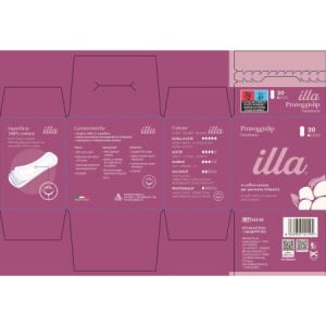 Illa absorbante zilnice din bumbac, 1 picatura, 20 bucati - Img 7