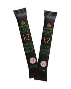 Îndulcitor Green Sugar Premium 1:2, 100 stickuri, Laboratoarele Remedia - Img 2