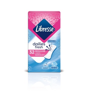 Libresse Normal Regular Absorbante Zilnice, 32 bucăți