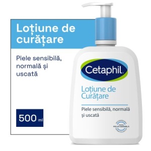 Lotiune pentru curatarea fetei, 500 ml, Cetaphil - Img 2