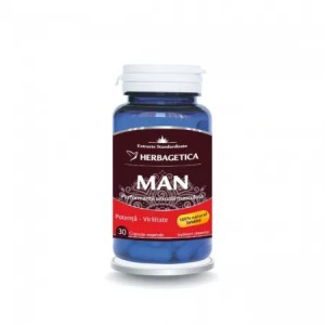 Man Zen , 30 capsule, Herbagetica
