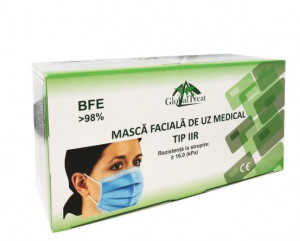 Masca medicala tip IIR camuflaj x 50buc - Img 2