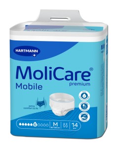 MoliCare Premium Mobile Chiloti adulti M, 14 bucati – 6 picaturi, Hartmann - Img 1