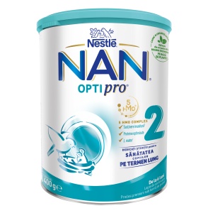 NAN OPTIPRO 2 HMO 800g – Lapte Praf Continuare 6-12 Luni | Nestle - Img 1