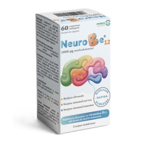 NeuroBe 12, 60 comprimate, Pharco - Img 3