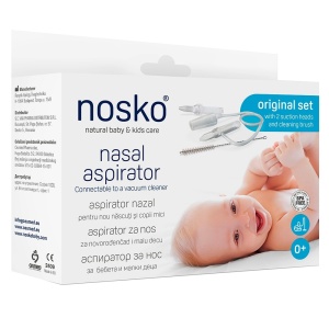 Nosko Original Set Aspirator Nazal pentru Nou-Născuți și Copii