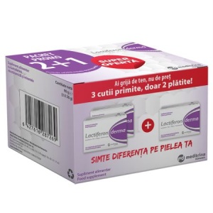 Pachet Lactiferon Derma, 2+1 bucati, Meditrina - Img 2