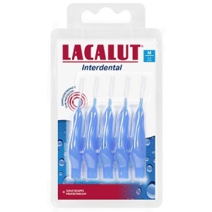 Periute interdentare M 3.00 mm Lacalut, 5 bucăți, Theiss Naturwaren