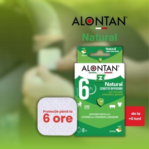 Plasturi Impotriva Tantarilor Alontan Natural, 24 bucati - Img 4