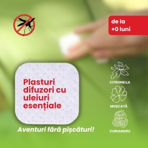 Plasturi Impotriva Tantarilor Alontan Natural, 24 bucati - Img 5