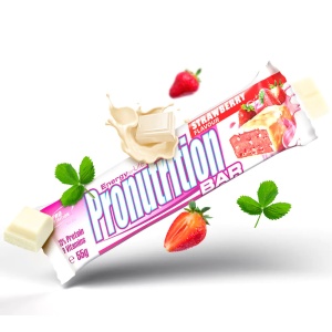 Pronutrition Baton Proteic cu Aromă de Căpșuni, 55 g - Img 3