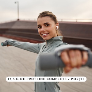 Pudră proteică vegetală cu aromă de căpșuni Silhouette Rituals Plant Protein, 175 g, Republica BIO - Img 8