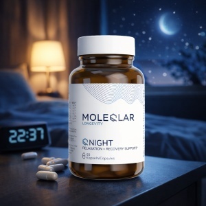 QNIGHT MoleQlar cu KSM-66®, magneziu și CherryPURE® | 60 capsule - Img 3