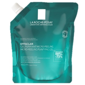 Rezerva Gel purifiant micro-exfoliant Effaclar pentru imperfectiuni persistente, 400 ml, La Roche-Posay