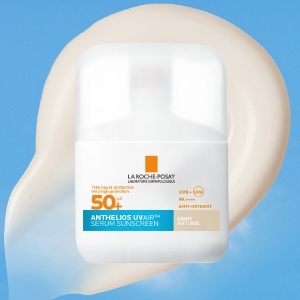 Serum de fata cu protectie solara SPF 50+ Nuanta Light Natural Anthelios UVAir, 50 ml, La Roche-Posay - Img 6