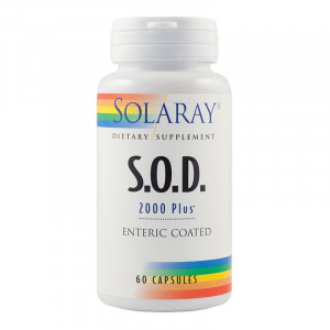 SOD 2000 Plus Solaray, 60 capsule, Secom - Img 2