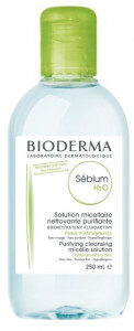 Solutie micelara ten mixt si gras Sebium H2O, 250 ml, Bioderma