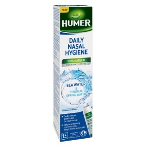 Spray nazal Humer cu apa termala 50ml – Igiena zilnica pentru sugari, copii si adulti - Img 2