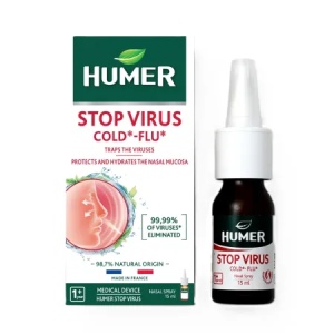 Spray nazal Humer Stop Virus 15ml – Protectie impotriva virusurilor, raceala si gripa - Img 1