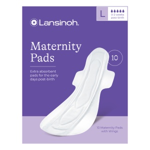 Tampoane postnatale Ultra Absorbante, 10 bucăți, Lansinoh