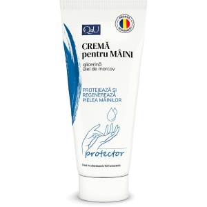 Tis Q4U Cremă pentru Mâini cu Glicerină și Ulei de Morcov, 100 ml