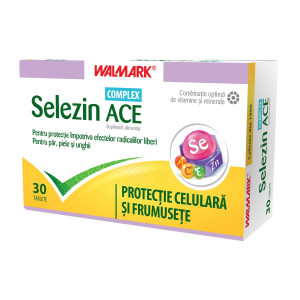 Walmark Selezin ACE cu seleniu, zinc si vitaminele A, C, E, B6, 30 tablete