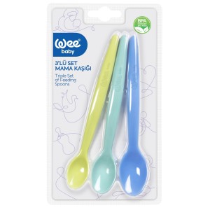WEE BABY Set lingurite x3 marimi diferite -123 - Img 1
