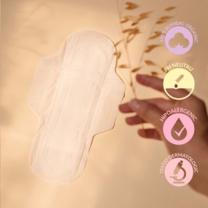 Absorbante din bumbac organic Super, 10 bucati, Enroush - Img 2