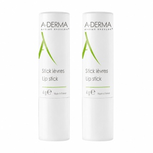 ADERMA Stick de buze hidratant, 2 x 4 g - pentru buze uscate si iritate - Img 2