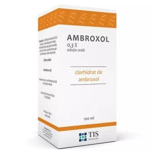 Ambroxol 0,3% solutie orala, 100 ml – Tis Farmaceutic