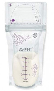 AVENT Pungi stocare lapte 180ml x 25buc SCF603/25
