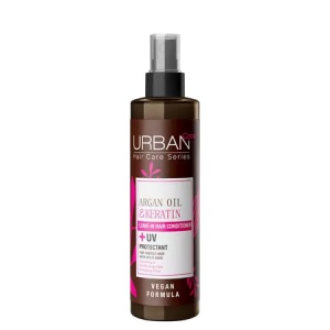 Balsam spray fara clatire cu ulei de Argan si Keratina, 200 ml, Urban Care