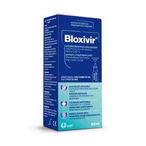 Bloxivir spray nazal gel, 20 ml – protectie antivirala zilnica, USP - Img 1