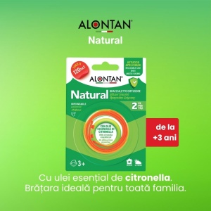 Bratara Reglabila Impotriva Tantari Alontan Natural, set 2 bucati - Img 3