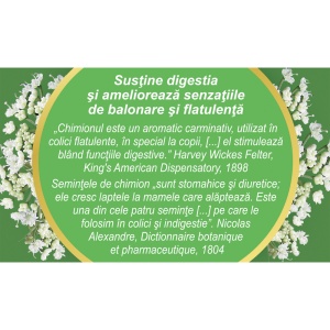 Ceai Chimion Fructe D117, 50 g – Fares - Img 2