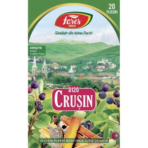 Ceai Crusin D120, 20 plicuri, Fares - Img 2