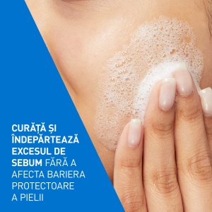 CeraVe Gel de curatare spumant, piele normal-mixta, 976 ml - Img 5