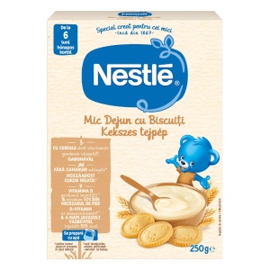 Cereale Nestle Mic Dejun cu Biscuiti si Lapte +6 Luni, 250g - Img 1