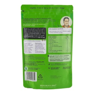 Chlorella pulbere ecologica pura, 125 g, Republica Bio - Img 2